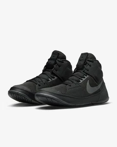 NEW Nike Fury Black Wrestling/MMA Training Shoes - Size US Men's 9 - Picture 1 of 9