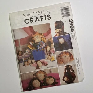 McCall's 3905 Girl's Accessories Vintage 2002 Uncut Sewing Pattern Tote Pillow - Picture 1 of 2