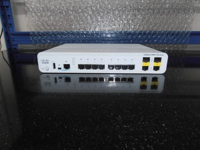 3 X Cisco WS-C2960CG-8TC-L  8-port Gigabit Ethernet switch - Image 1 of 4