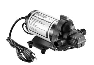 Bomba de diafragma automática de presión de agua WASSERMANN 115V AC 4,0 GPM 45PSI - Imagen 1 de 11