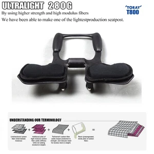 Barra de triatlón COMPLETA de fibra de carbono reposabrazos manillar 31,8 mm bicicleta de carretera barras Aero TT - Imagen 1 de 8