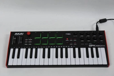Akai Professional MPK Mini Plus - USB MIDI Keyboard Controller with 37 Mini Keys - Imagen 1 de 4