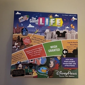 Disney Theme Parks Edition The Game Of Life Board Game Complete READ DESCRIPTION - Picture 1 of 4