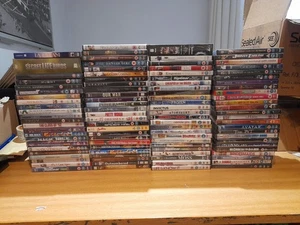 100 NEW SEALED Job Lot DVD Bundle ( Films + TV Series) Action Drama Comedy - Picture 1 of 5