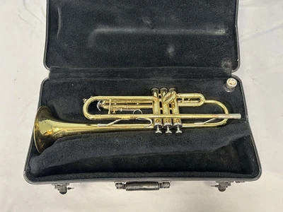 QUALIDADE KING TEMPO 600 TROMPETE EUA + BOCAL + ESTOJO KING ORIGINAL - Imagem 1 de 4