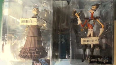  Tim Burton CORPSE BRIDE + GENERAL WELLINGTON FIGURE 2005 McFarlane (NEW-SEALED) - Image 1 of 2