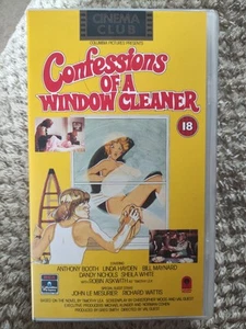 Confessions Of A Window Cleaner VHS ❤️ Anthony Booth PAL Cinema Club Edition - Bild 1 von 4