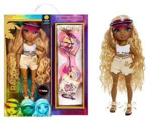 Pacific Coast Harper Dune - Sand (hellgelb) Modepuppe mit Outfit, Pool... - Bild 1 von 2