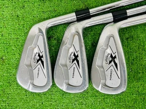Callaway X Forged 2007 Iron Set 5.7.8.9+PW RH Ns Pro 950GH Stiff Steel EL2295 - Picture 1 of 8