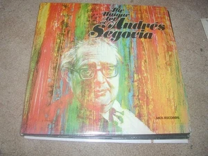 The Unique Art Of Andres Segovia MCA LP  Classical Guitar - Picture 1 of 2