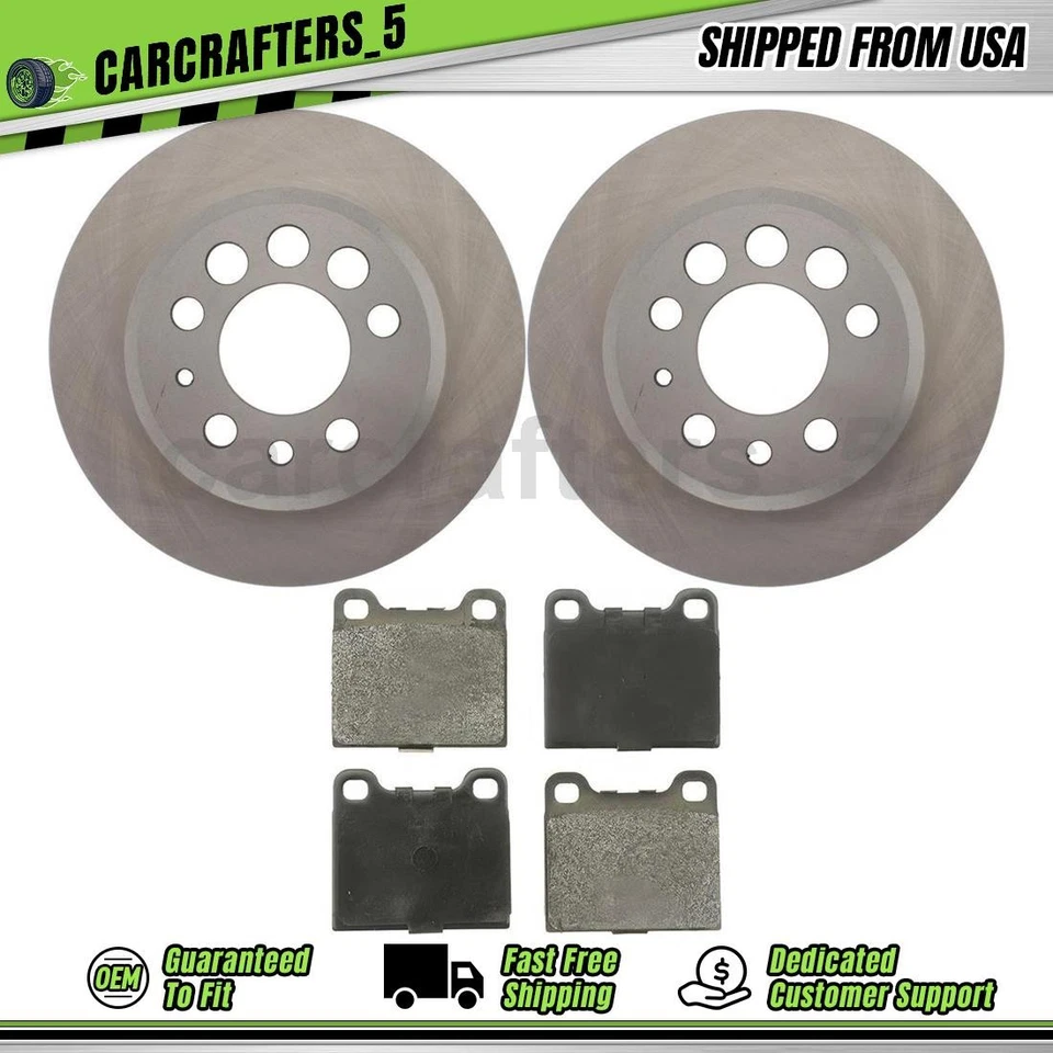 Juego de pastillas de freno de disco traseras para Volvo 164 1974 1975 3,0 L Foto 1 de 4