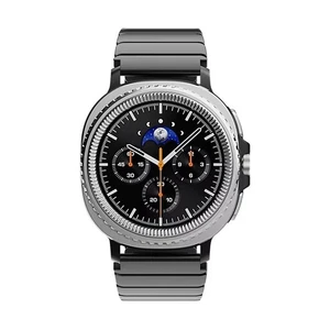 Samsung Galaxy Watch8 Series Metal Band w Bezel Ring Sticker Classic 46mm BLACK - Photo 1 sur 5