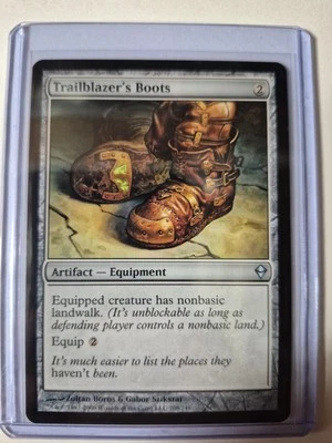 Trailblazer's Boots Zendikar Regular Lightly Played - Image 1 of 2