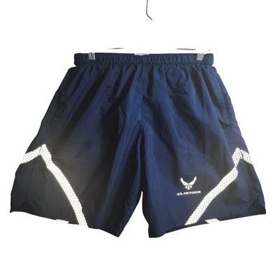 Pantalones Cortos para Correr Fuerza Aérea de los Estados Unidos IPFU Reflectantes Entrenamiento Atlético Gimnasio Azul M Foto 1 de 4