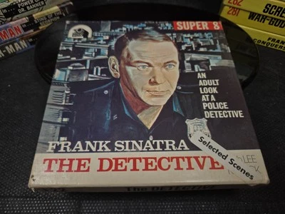 Frank Sinatra in THE DETECTIVE - Ken Films Super 8 mm. Silent Black & White - Image 1 of 4
