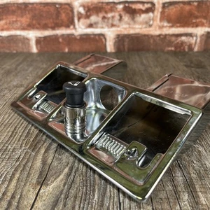 Cadillac Center Dash Dual Chrome Ashtray OEM--Model Years 1993-1996 - Picture 1 of 10