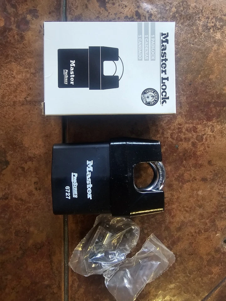 全新 Master Lock 6727WO 号 6727 ProSeries 挂锁无气缸 24 件装 — 第 1/2 张图片