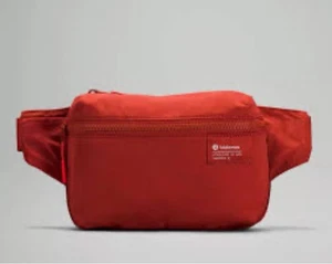 Lululemon Clean Lines Belt Bag Red Rock NWT - Picture 1 of 4