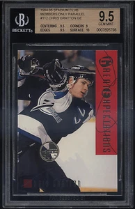 1994-95 Stadium Club Members Only Chris Gratton Gem Mint BGS 9.5 Tampa Bay - Picture 1 of 2