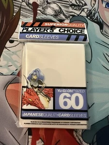 Player's Choice White Original Yu-Gi-Oh! Card Sleeves - (60-Pack) Players Choice - Picture 1 of 2