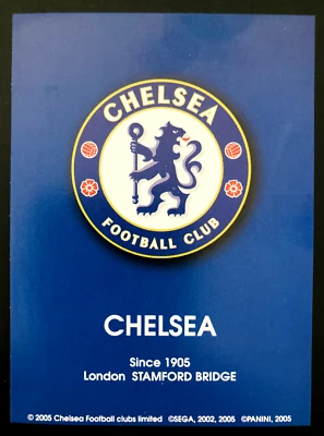 2004-05 Panini WCCF European Clubs Chelsea complete team base set (16) cards - Image 1 of 4