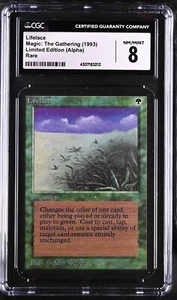 LIFELACE Alpha Rare CGC 8 Vintage MTG [Nostalgium] - Bild 1 von 2