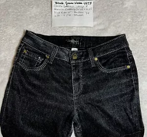 Cache Contour Damen Jeans Denim schwarz 5 Pocket Stretch Gr. 8(447.F) - Bild 1 von 8