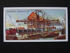 No.28 IRON - UNLOADING IRON ORE IN USA Mining REPRO Edward Ringer & Bigg 1925 - Picture 1 of 1