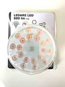 IKEA LEDARE 600lm GX53 Lampadina LED 7W - Fascio regolabile dimmerabile, fuori p - Picture 1 of 2