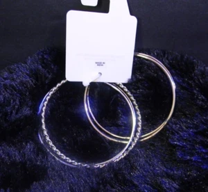 Brazalete Cato Silvertone Extra Grande Plus Juego de 5 Brazaletes Nuevo con Etiquetas - Imagen 1 de 2