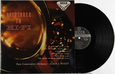 Albert Wolff - Overtures in HI-FI, DECCA Stereo SXL 2008 by Speakers Corner, NEW - Image 1 of 2