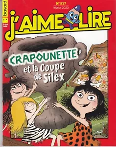 Ich lese gerne Nr. 517 (2020) Neu mit aufgehängtem Lesezeichen! Crapounette la coupe filex - Bild 1 von 3