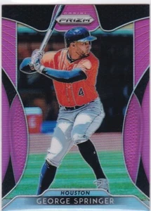 2019 Panini Prizm Pink Prizm George Springer #15 - Picture 1 of 1