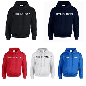Time To Train Gym Sparta Beast Mode MMA Workout Training Hood ( Train , Hoodie ) - Picture 1 of 6