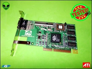 ⭐️ATI RAGE 3D PRO TURBO 8MB AGP 2X VGA VIDEO CARD #50015 - Picture 1 of 2