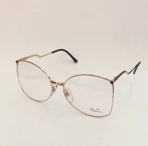 SAPHIRA 4123 43 60/16 VINTAGE OCCHIALI DA VISTA MONTATURA FRAME EYEGLASSES EINEB - Foto 1 di 2