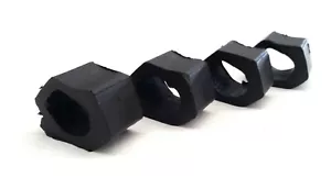 SET OF 4 BONNET HOOD RUBBERS FIT DATSUN NISSAN BLUEBIRD 510 1600 180B 200B - Picture 1 of 1