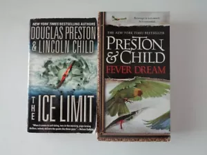 LOT 2 PRESTON & CHILD THE ICE LIMIT & FEVER DREAM PAPERBACKS - Foto 1 di 1