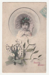 *** Fantaisie _ Bébé / Bonne Année *** 1906 - CPA 1826 - Picture 1 of 2