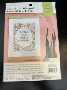Dimensions Own Kind of Beautiful Cross Stitch Banner Kit NEW - Picture 1 of 8