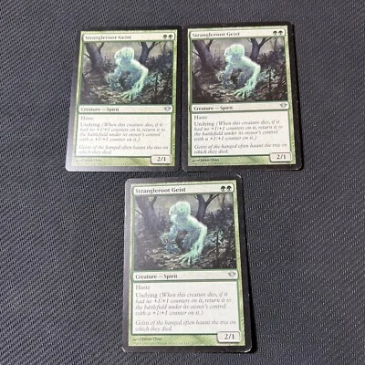 Strangleroot Geist Magic The Gathering Mtg Dark Ascension Card 3 - Image 1 of 4