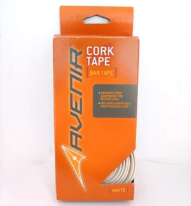 Avenir Cork Bar Tape Bicycle Bike BTP Handlebar Genuine Cork WHITE - Picture 1 of 3