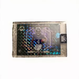 ZAY FLOWERS RC - 2023 Panini Mosaic GENESIS PRIZM SP NFL DEBUT ROOKIE Case Hit - Picture 1 of 2