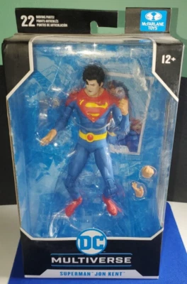 Mcfarlane Toys Джон Кент Супермен - ЗАПЕЧАТАННЫЙ + 22 ДВИЖУЩИЕСЯ ЧАСТИ - Изображение 1 из 4