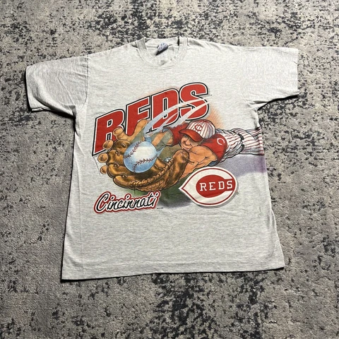 Cincinnati Reds MLB 90s VTG Baseball T Shirt Funny Vintage Gift For Men Cover