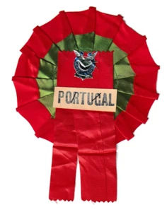 Portugal Team probably 1970's "good luck" Rosette - Picture 1 of 2