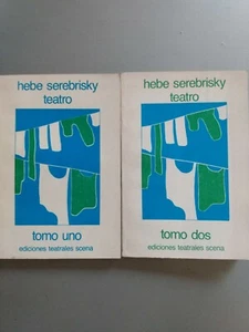 Hebe Serebrisky - Teatro - Dos tomos - 1985 - Imagen 1 de 6