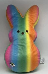 "Felpa de peluche Build A Bear 16"" brillante arco iris Peep Rabbit" - Imagen 1 de 5
