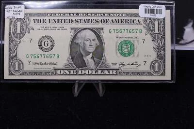 2006 $1., F.R.N. Crisp UN-Circulated. "Radar Note", Store #4682 - Image 1 of 2