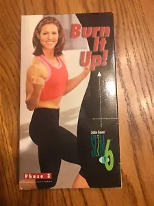 DEBBIE SIEBERS SLIM IN 6 VHS NTSC BURN IT UP PHASE 3 Ships N 24h - Picture 1 of 4